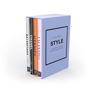 LITTLE GUIDES TO STYLE Historical Review/4 Fashion Icons Books in Slipcase NEW!